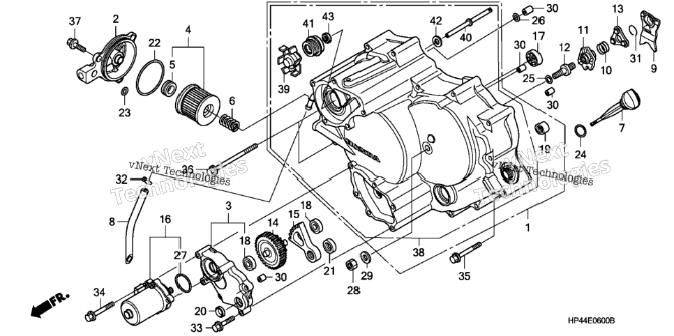 Front Crankcase Cover