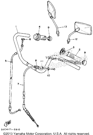 Handlebar Cable