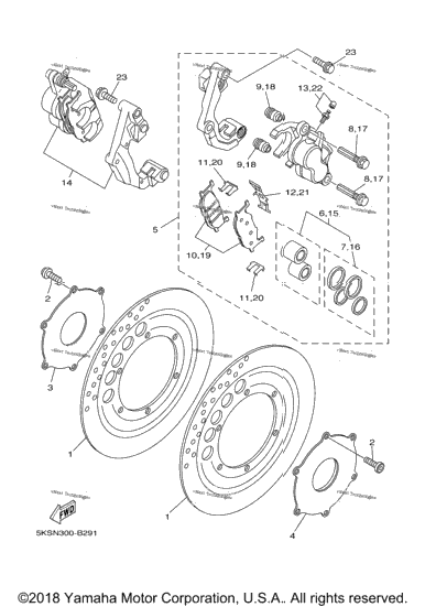 Front Brake Caliper