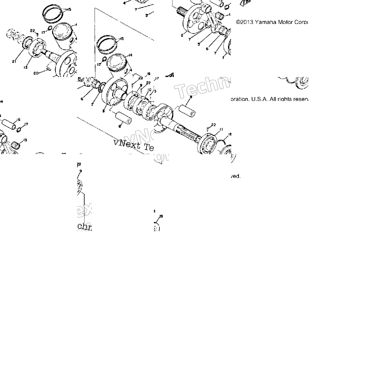 Crank - Piston