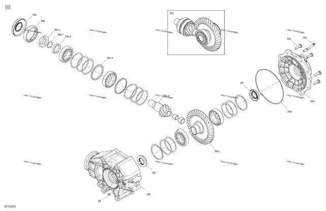 Drive - Final Drive Unit - Xmr