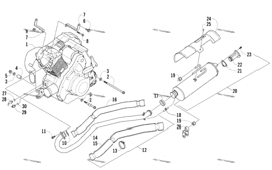 Engine And Exhaust