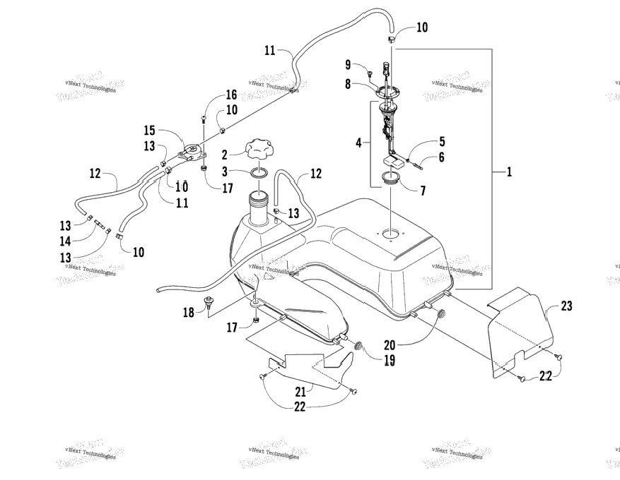 Gas Tank Assembly