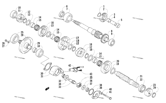 Secondary Transmission Assembly