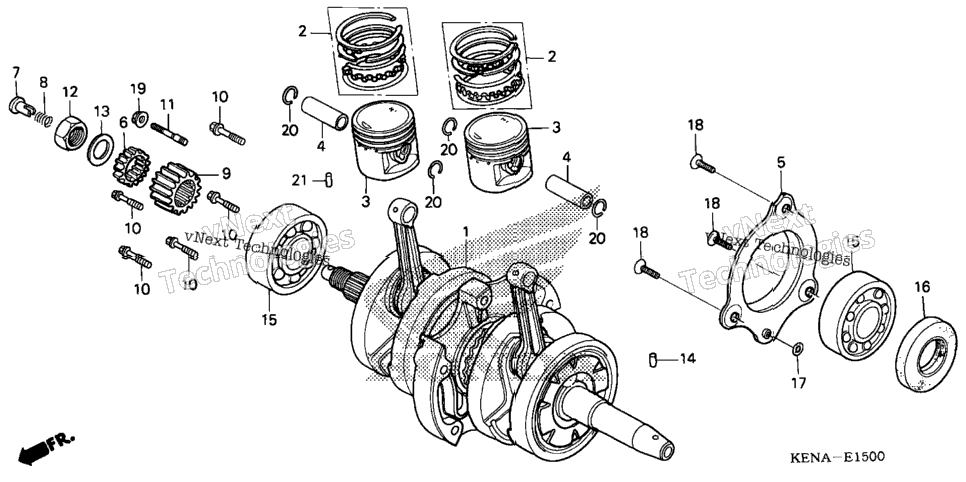 Crankshaft + Piston