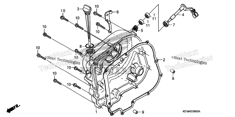 Right Crankcase Cover