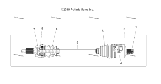 Drive Train, Drive Shaft, Front