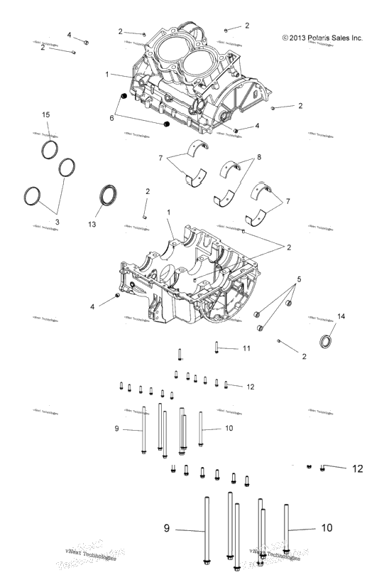 Engine, Crankcase