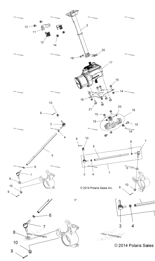 Steering, Steering Post Asm