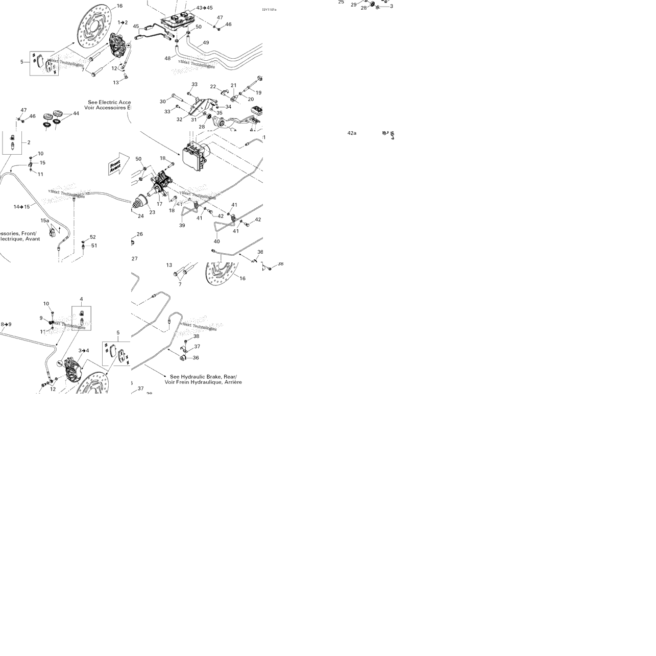 Hydraulic Brake, Front