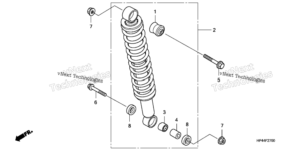 Rear Shock Absorber