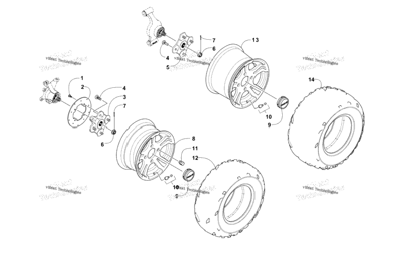 Wheel And Tire Assembly