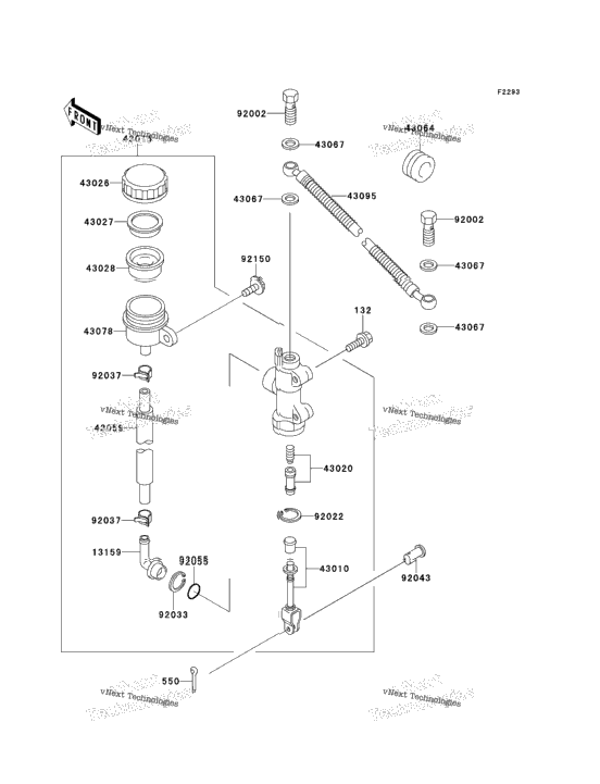 Rear Master Cylinder