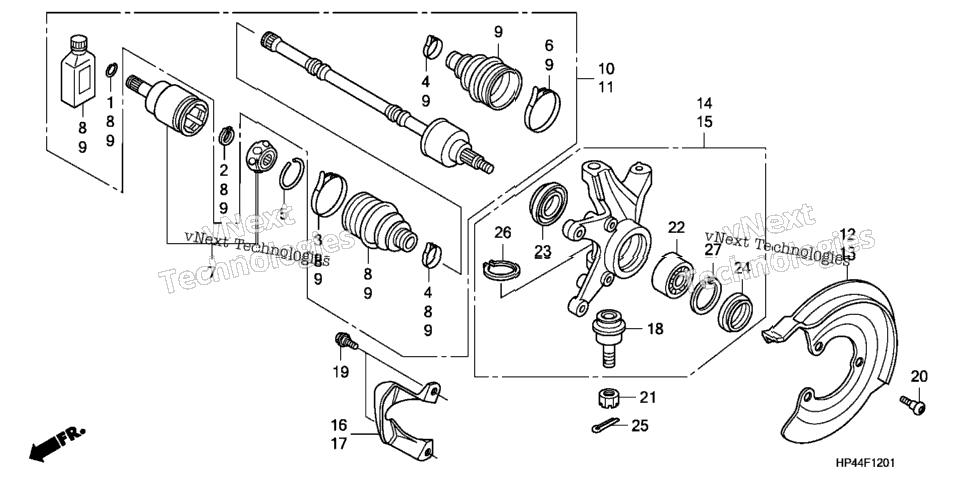 Front Knuckle (4Wd)