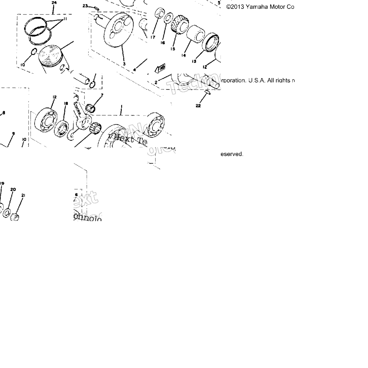 Crank - Piston