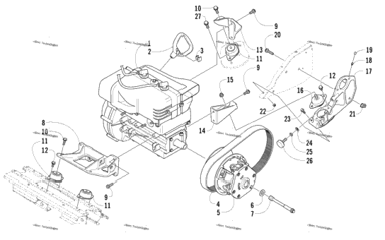 Engine And Related Parts