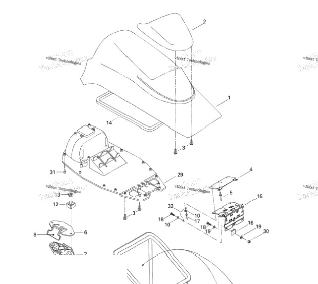 Front Storage Compartment