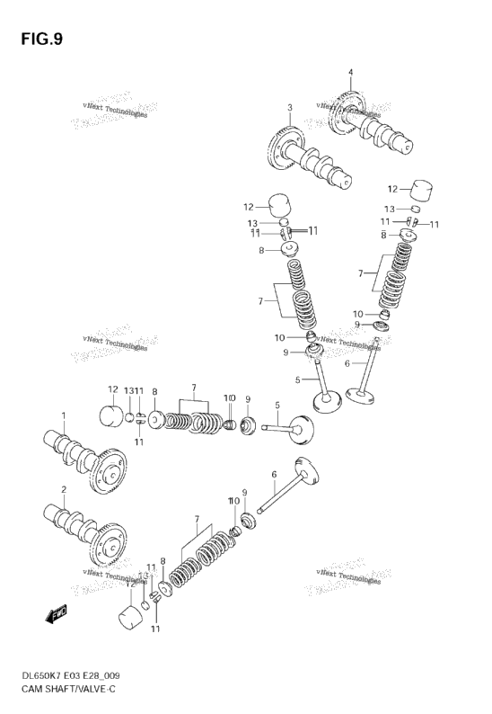 Camshaft / Valve