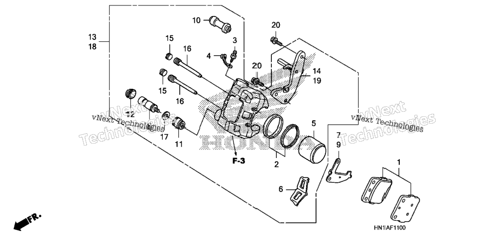 Front Brake Caliper