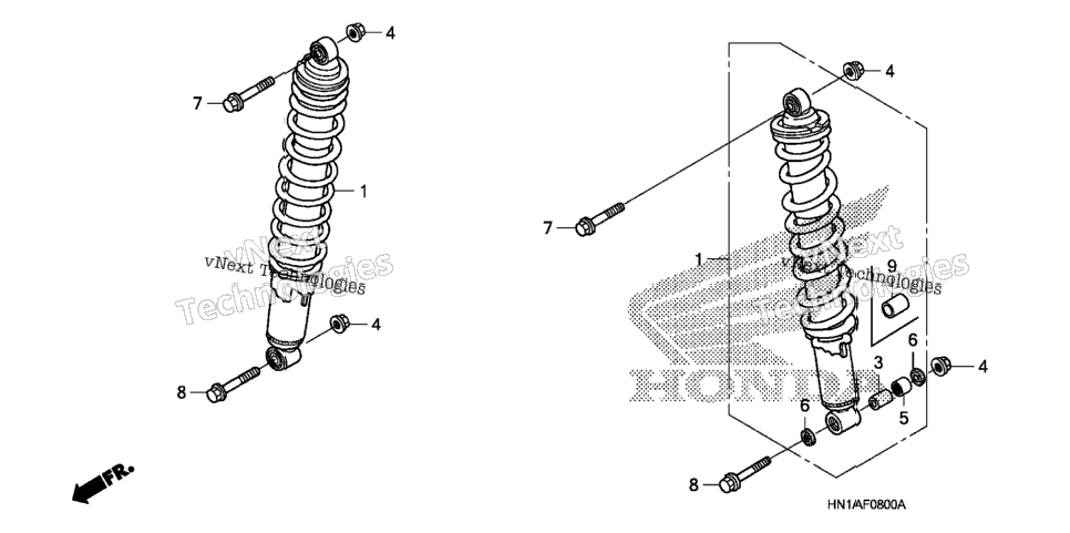Front Shock Absorber