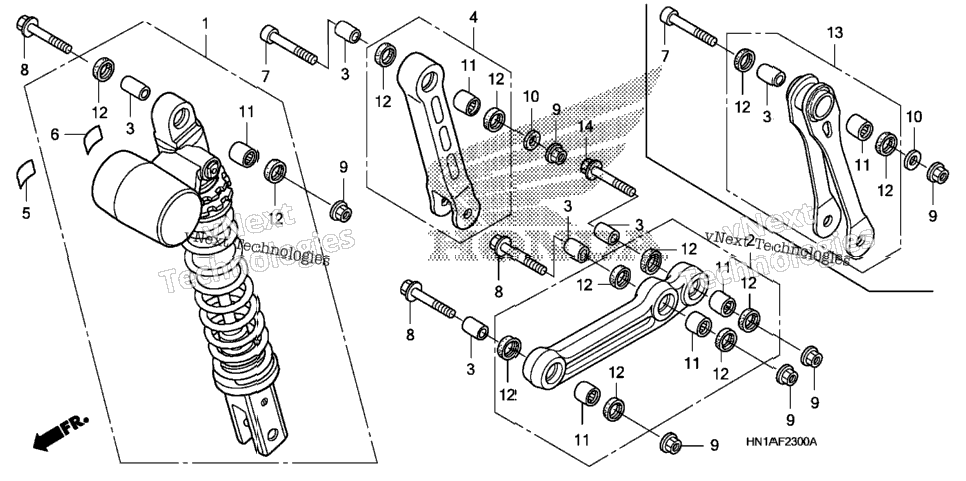 Rear Shock Absorber