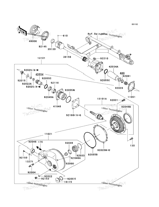 Drive Shaft/Final Gear