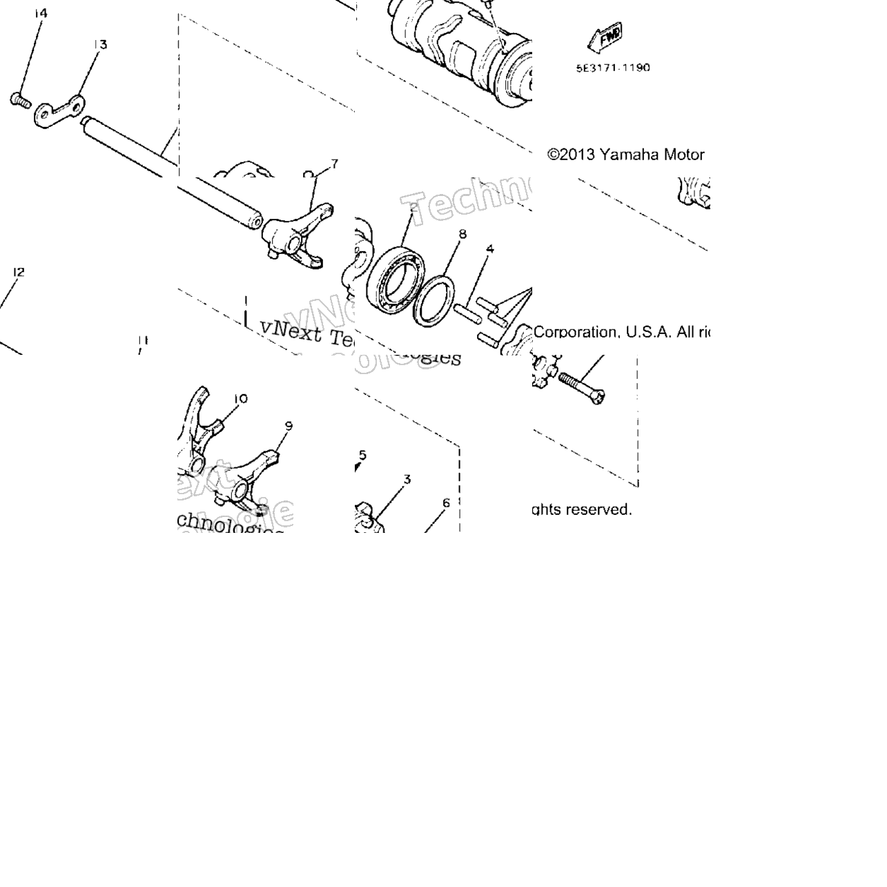 Shift Cam Fork