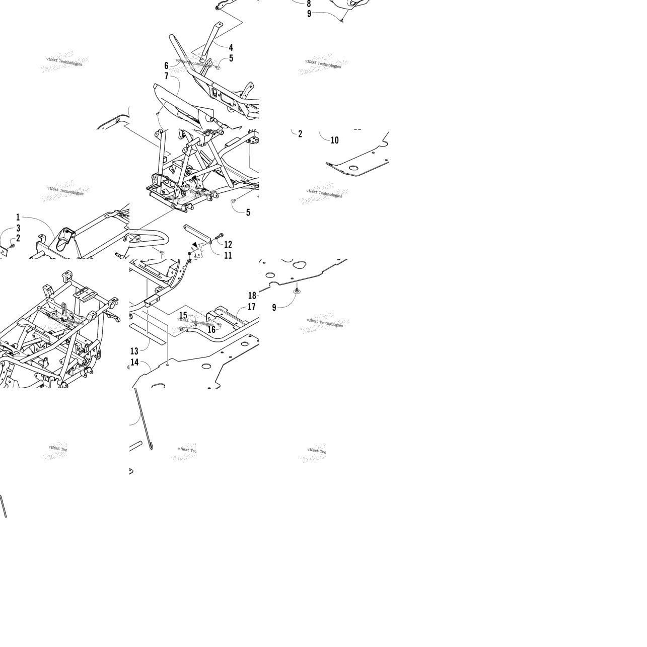 Frame And Related Parts