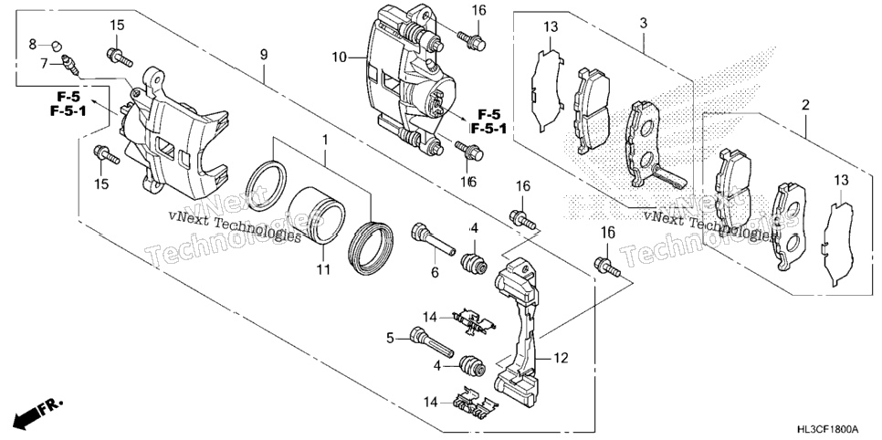Front Brake Caliper