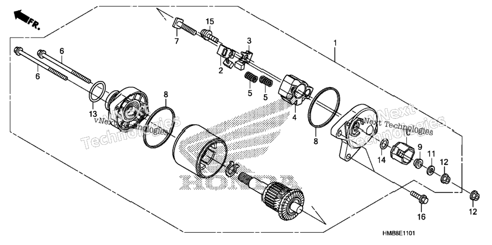 Starter Motor ('08-'09)
