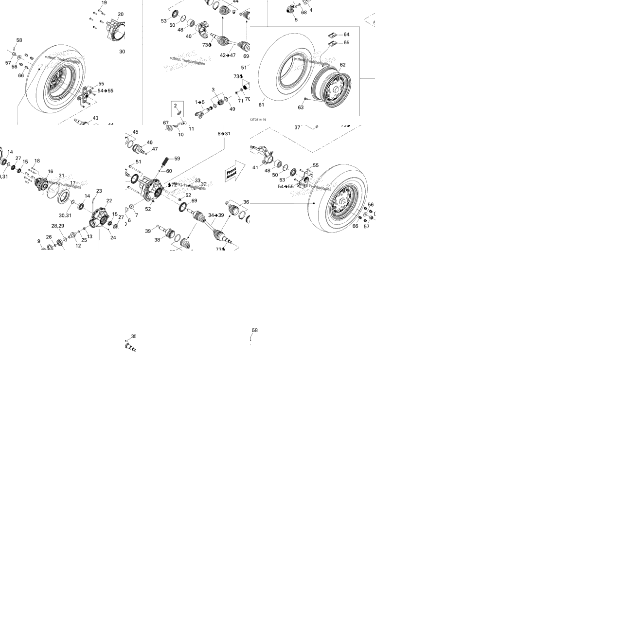 Drive System, Front
