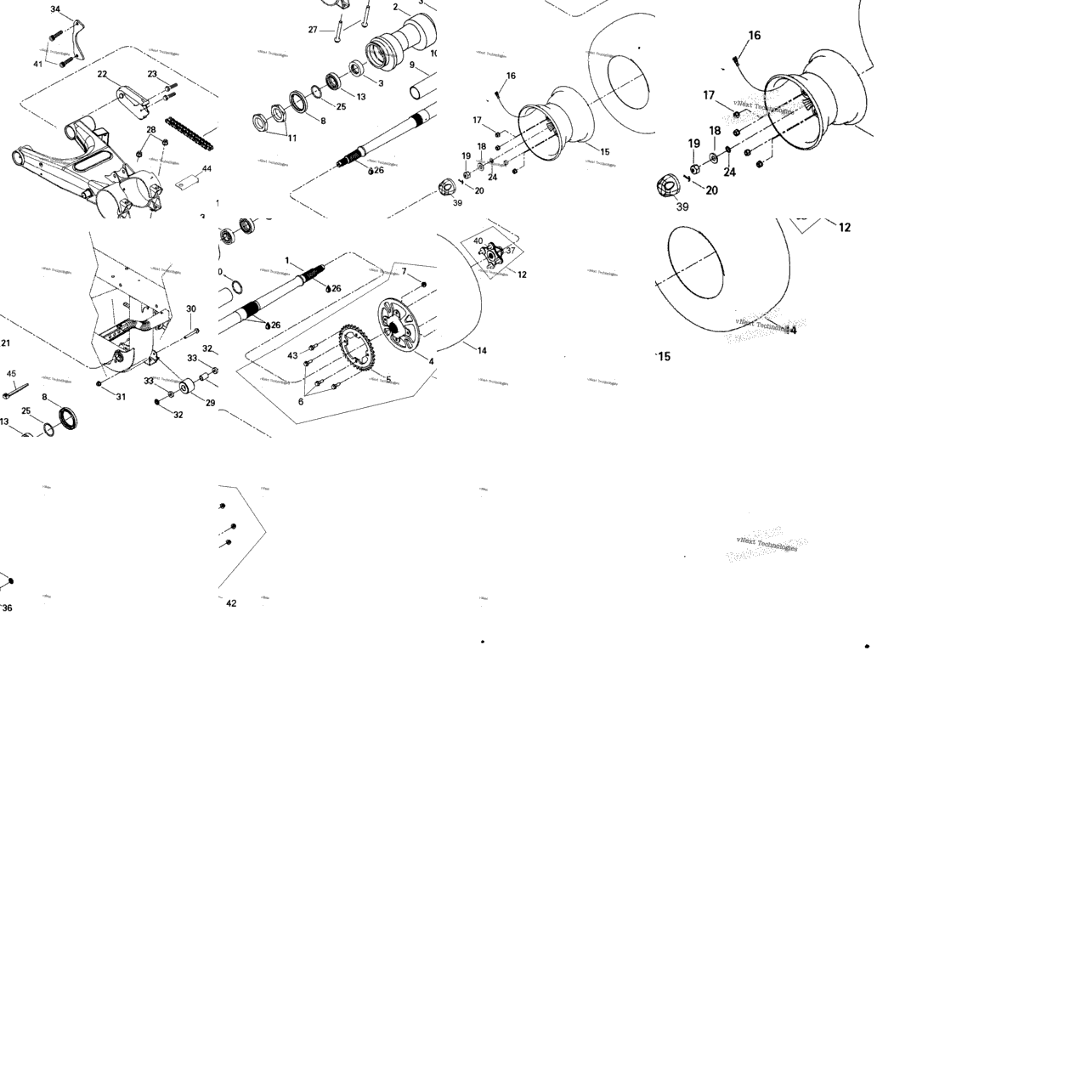Drive System, Rear Europe