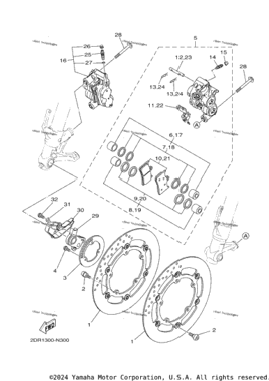Front Brake Caliper