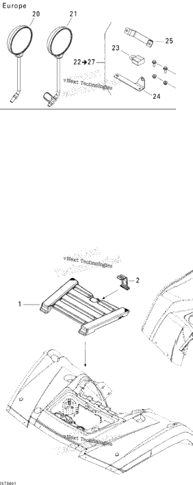 Front And Rear Trays