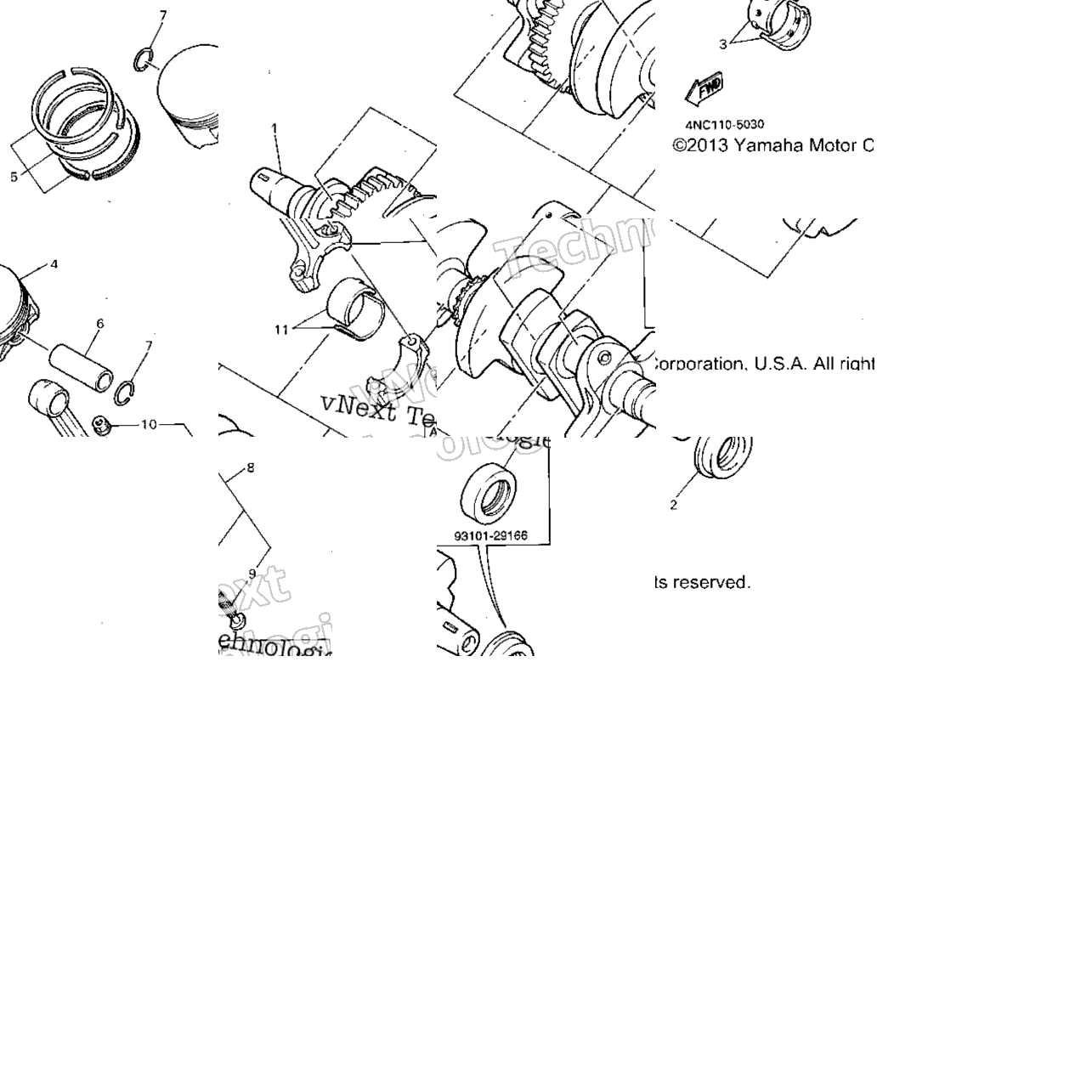 Crankshaft Piston