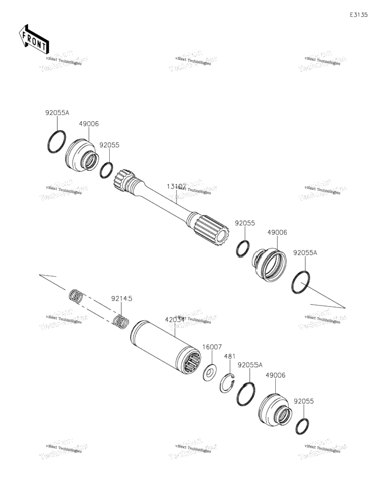 Drive Shaft-Propeller