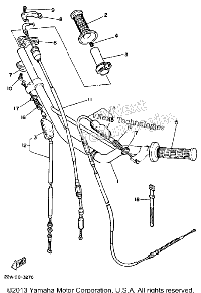 Handlebar-Cable
