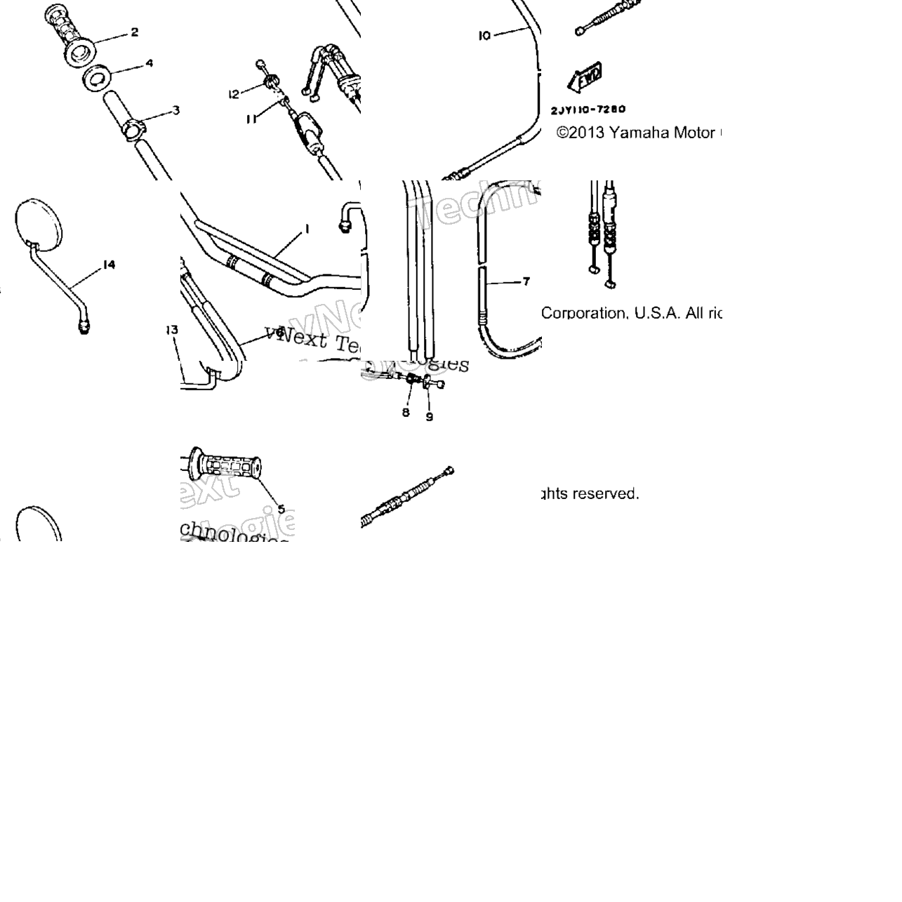 Handlebar Cable