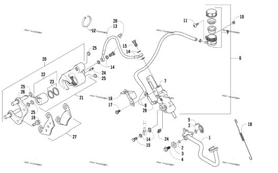 Auxiliary Brake Assembly