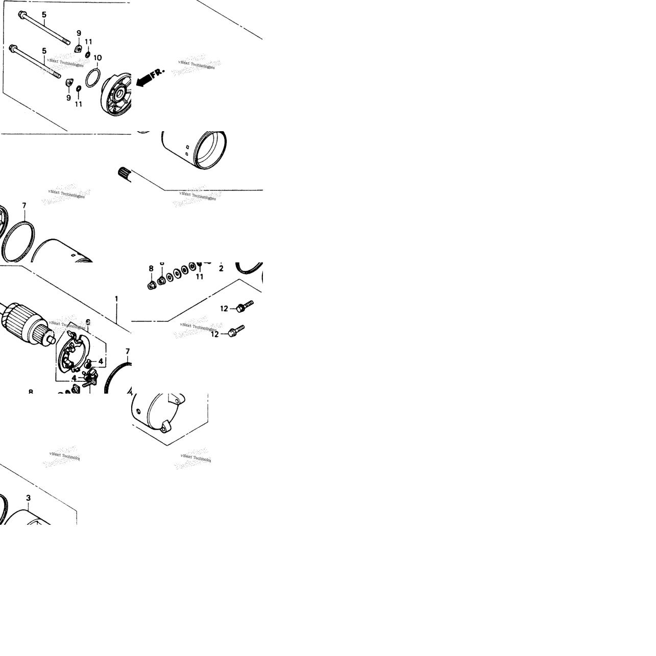 Starter Motor 89-90
