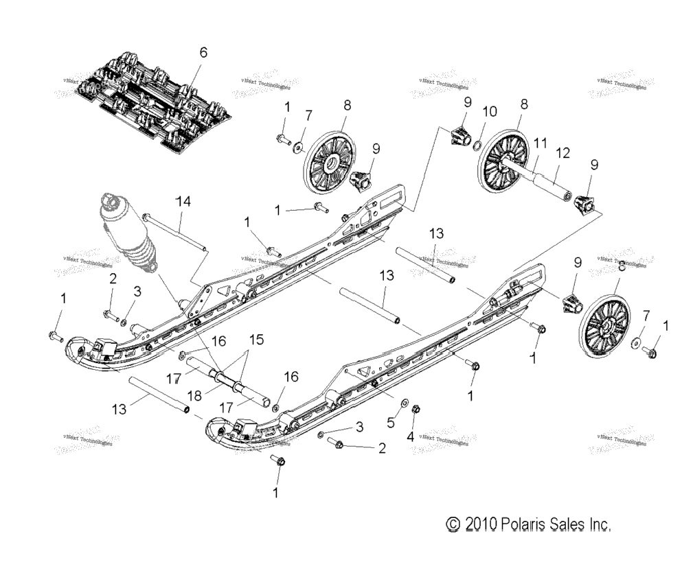 Suspension, Rear & Track