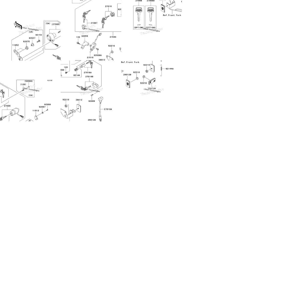 Ignition Switch/Locks/Reflectors