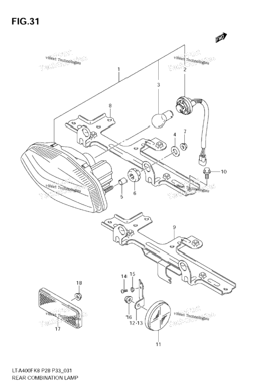 Rear Combination Lamp