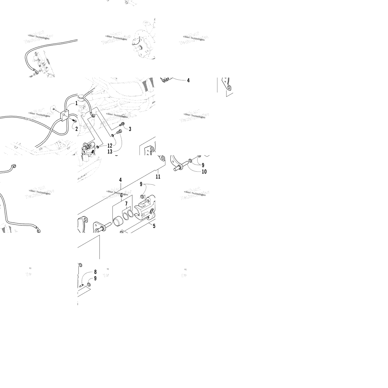 Hydraulic Brake Assembly
