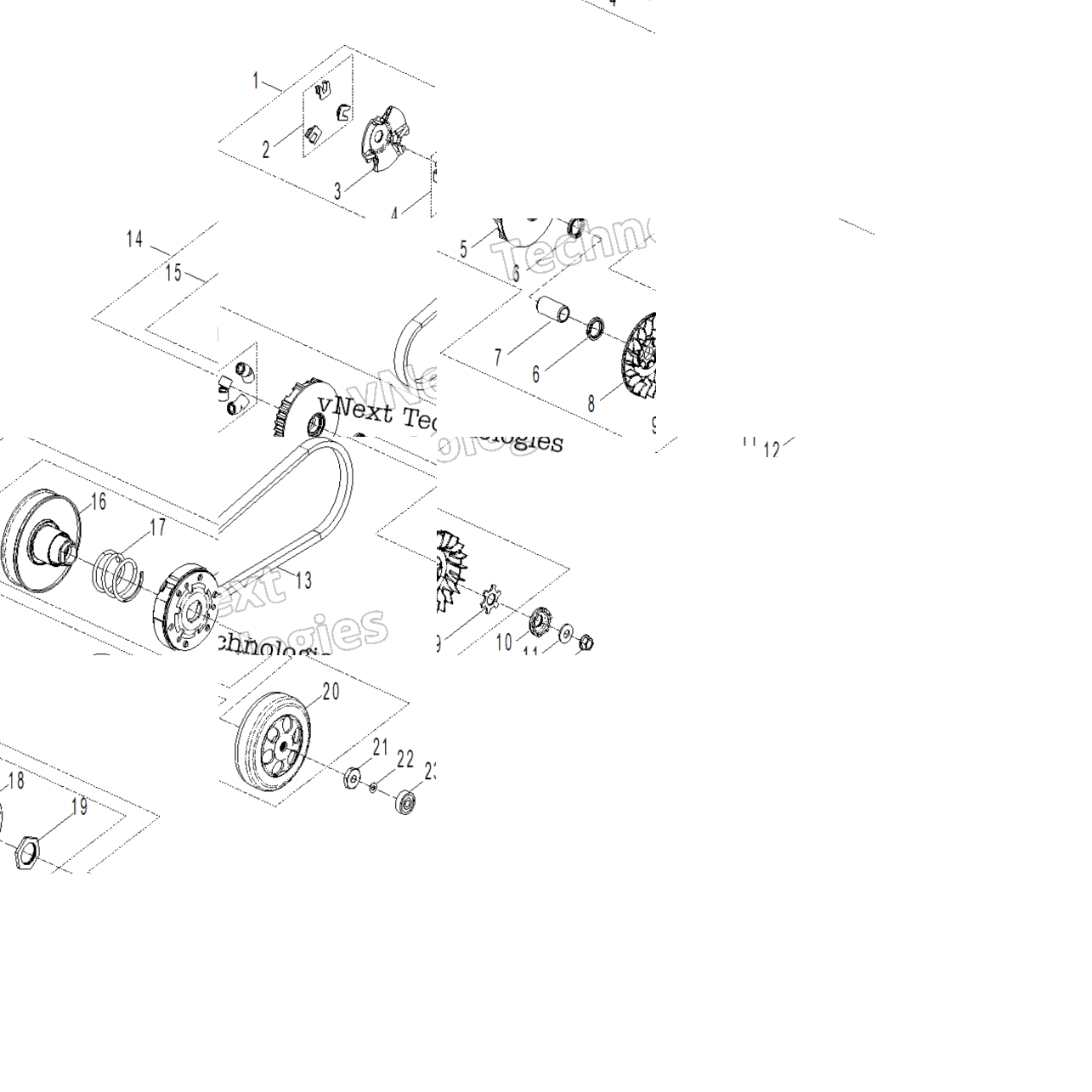 Drive - Drive Clutch 110