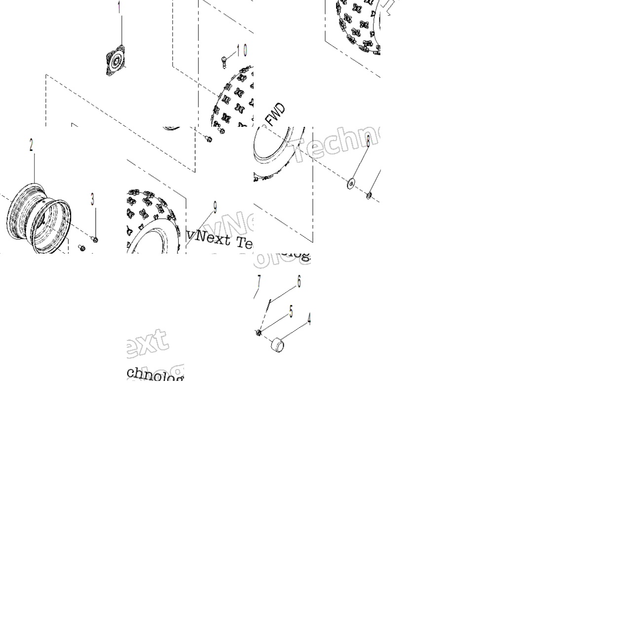 Drive - Rear Wheel 110