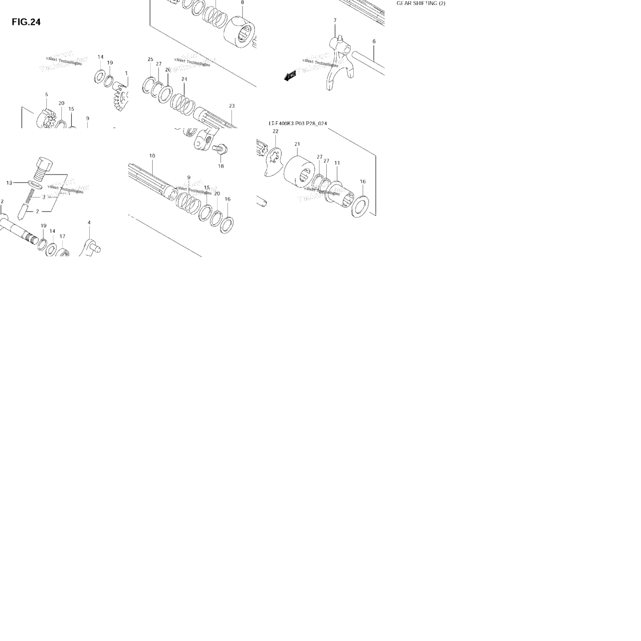 Gear Shifting (2)(Model K3)