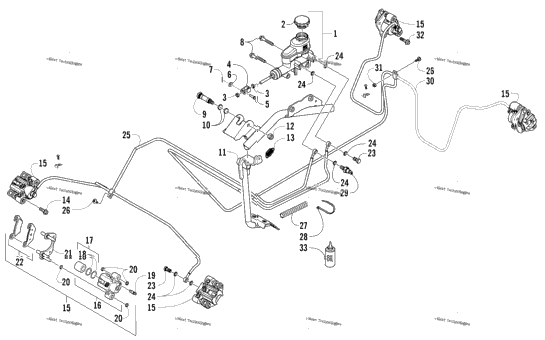 Hydraulic Brake Assembly