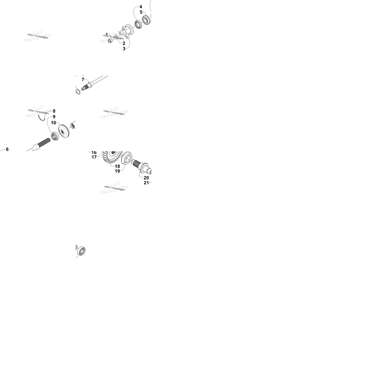 Secondary Drive Assembly