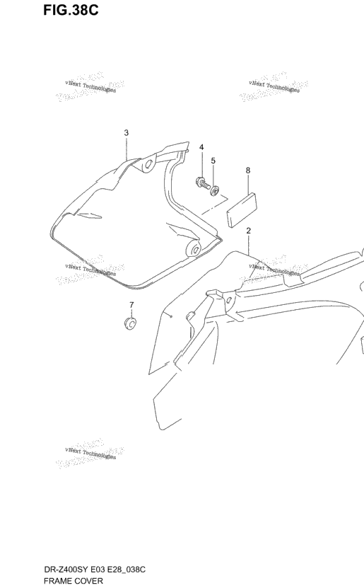 Frame Cover (Model K3/K4)